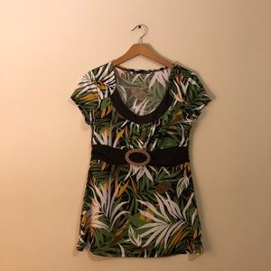 Fun Green Summer Blouse